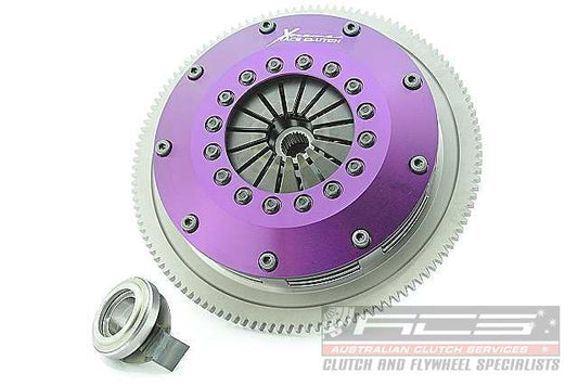 Xtreme Performance - 200mm Rigid Ceramic Twin Plate Clutch Kit Incl Flywheel 1200Nm - Subaru Impreza 2.5 WRX AWD (GGG) (05-08)