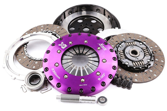 Xtreme Performance - 230mm Sprung hub Organic Twin Plate Clutch Kit Incl Flywheel 1000Nm - Toyota GT86 2.0 (ZN6AC_. ZN6BC_) (12-16)