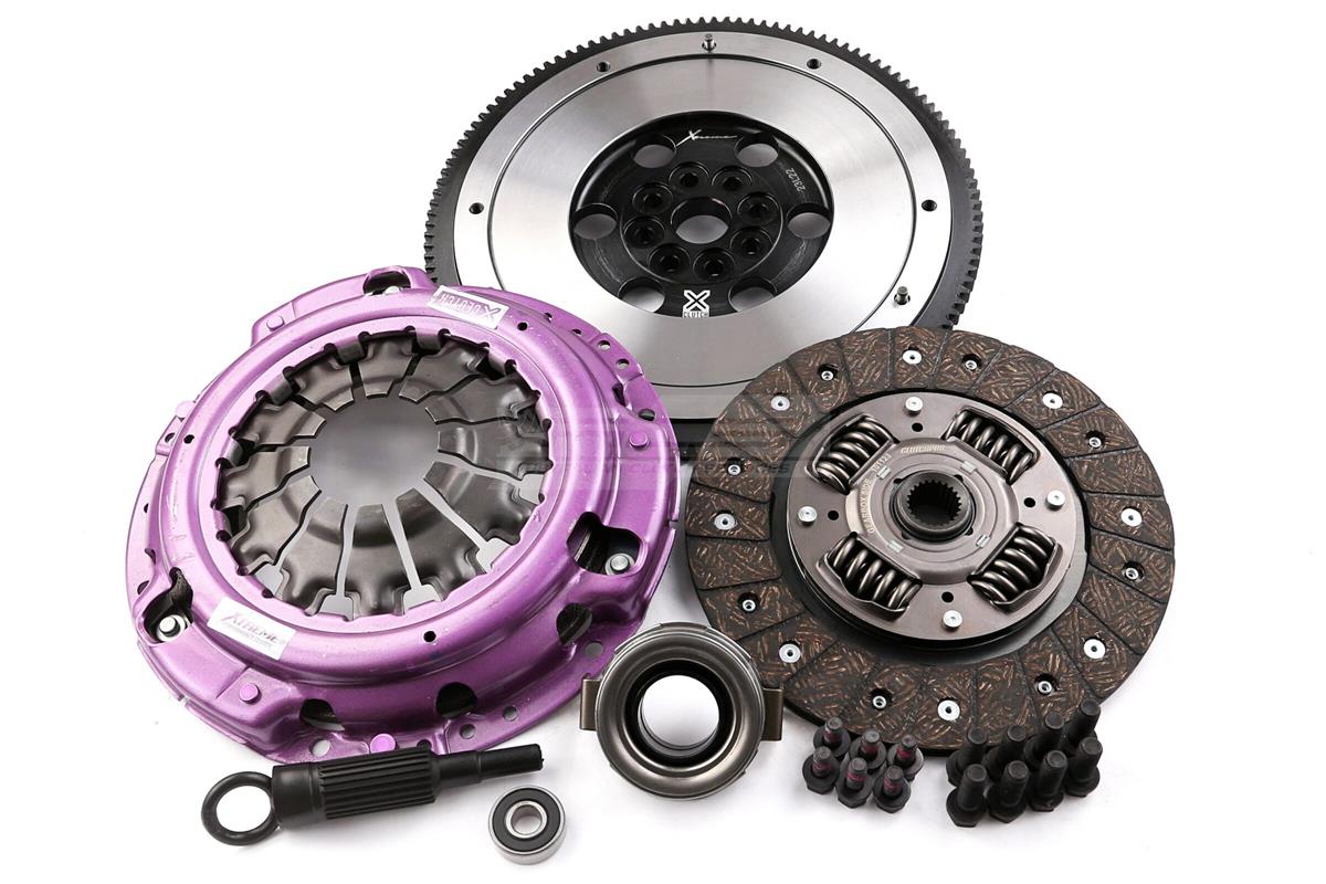 Clutch Kit - Xtreme Performance Heavy Duty Organic Incl Flywheel 460Nm 830kg Conversion kit Dual-mass to solid flywheel - Subaru Legacy 2.0 Turbo AWD (BL5) (03-06)
