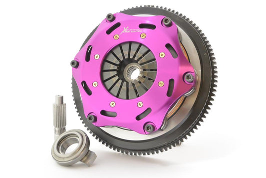 Xtreme Performance - 184mm Rigid Ceramic Twin Plate Clutch Kit Incl Flywheel 1220Nm - Toyota Carina T15 (83-87)