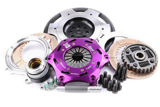 Xtreme Performance - 184mm Sprung Ceramic Twin Plate Clutch Kit Incl Flywheel & CSC 1220Nm - Toyota Yaris 1.6 GR 4WD (GXPA16) (20-20)
