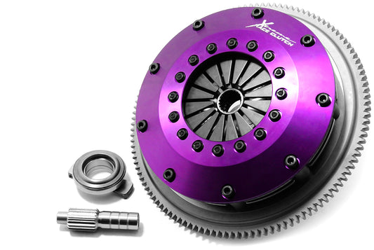 Xtreme Performance - 200mm Rigid Ceramic Twin Plate Clutch Kit Incl Flywheel 1200Nm - Toyota MR2 Gen. II (89-99)