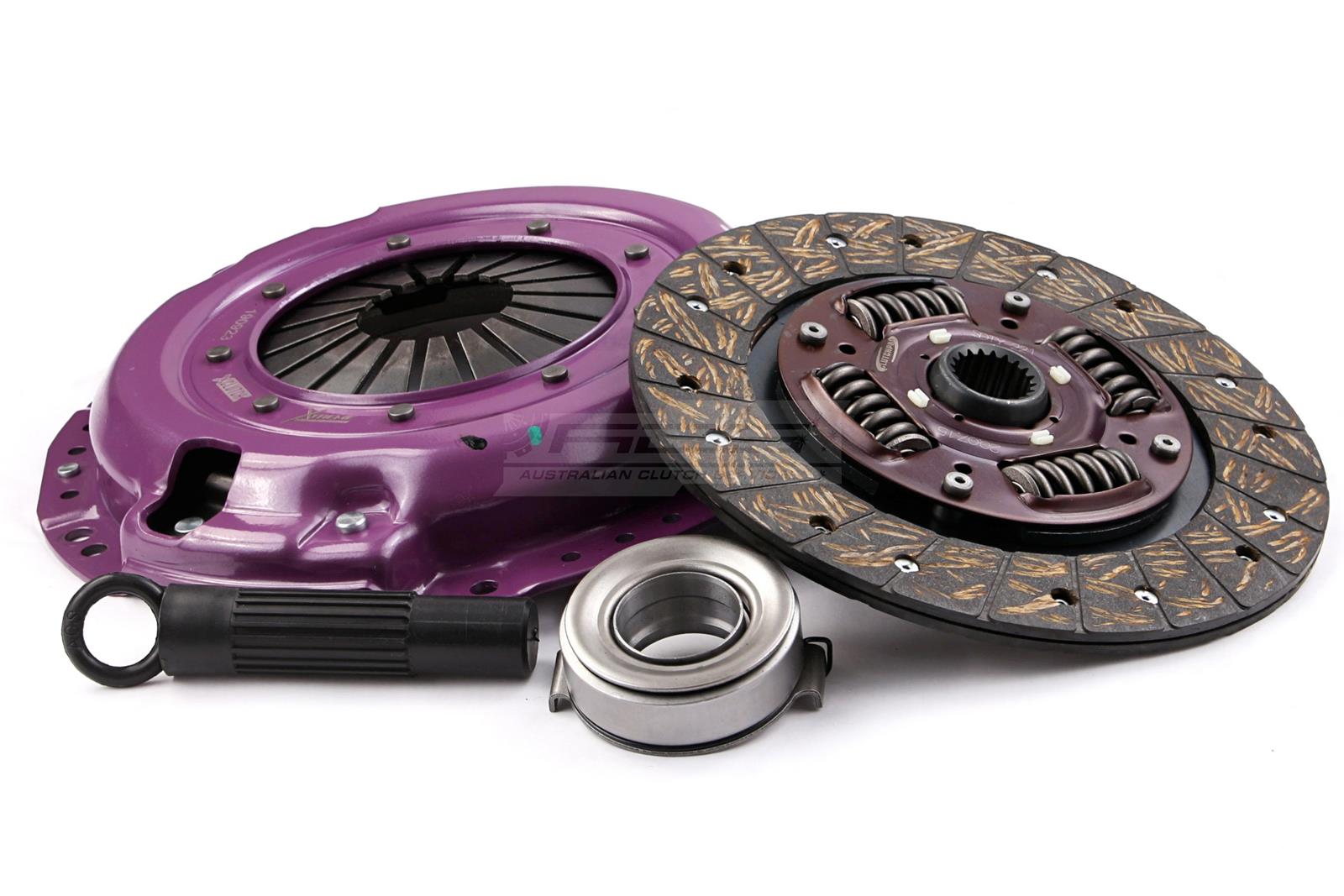 Clutch Kit - Xtreme Performance Heavy Duty Organic 280Nm 700kg (45% inc.) - Toyota Carina T16 (85-89)