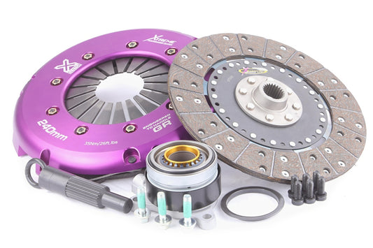 Clutch Kit - Xtreme Performance Heavy Duty Organic Inc CSC - suits dualmass flywheel - 560Nm - Toyota Yaris 1.6 GR 4WD (GXPA16) (20-20)