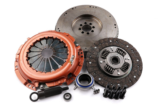 Clutch Kit - Xtreme Performance Heavy Duty Organic Incl Flywheel 410Nm 790kg (70% inc ) Conversion kit Dual-mass to solid flywheel - Toyota Hilux Surf 2.4 TDi 4WD (LN130) (90-93)