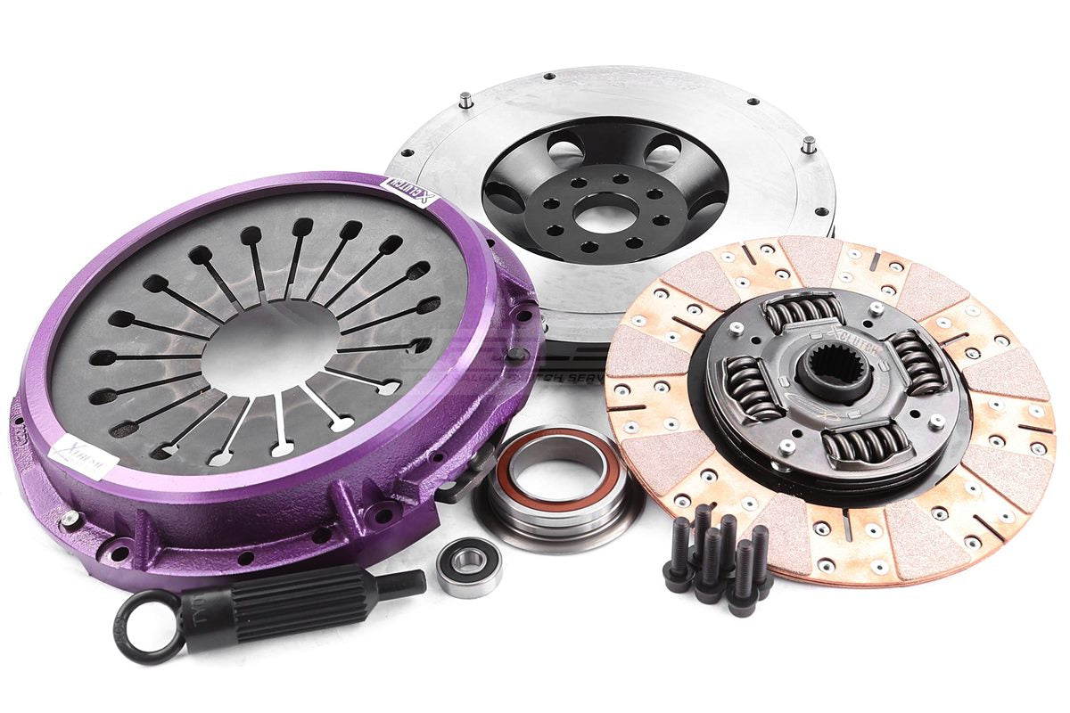 Clutch Kit - Xtreme Performance Heavy Duty Cushioned Ceramic incl Flywheel 850Nm 1000kg (25% inc.) - Toyota Chaser 2.5 (JZX90) (92-96)
