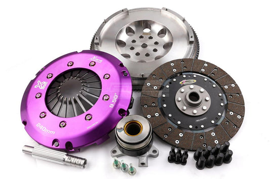 Clutch Kit - Xtreme Performance Heavy Duty Rigid Organic Incl Flywheel & CSC - CONVERSION TO SOLID FLYWHEEL does have a significant increase in noise and harmonics - 600NM - Toyota Yaris 1.6 GR 4WD (GXPA16) (20-20)