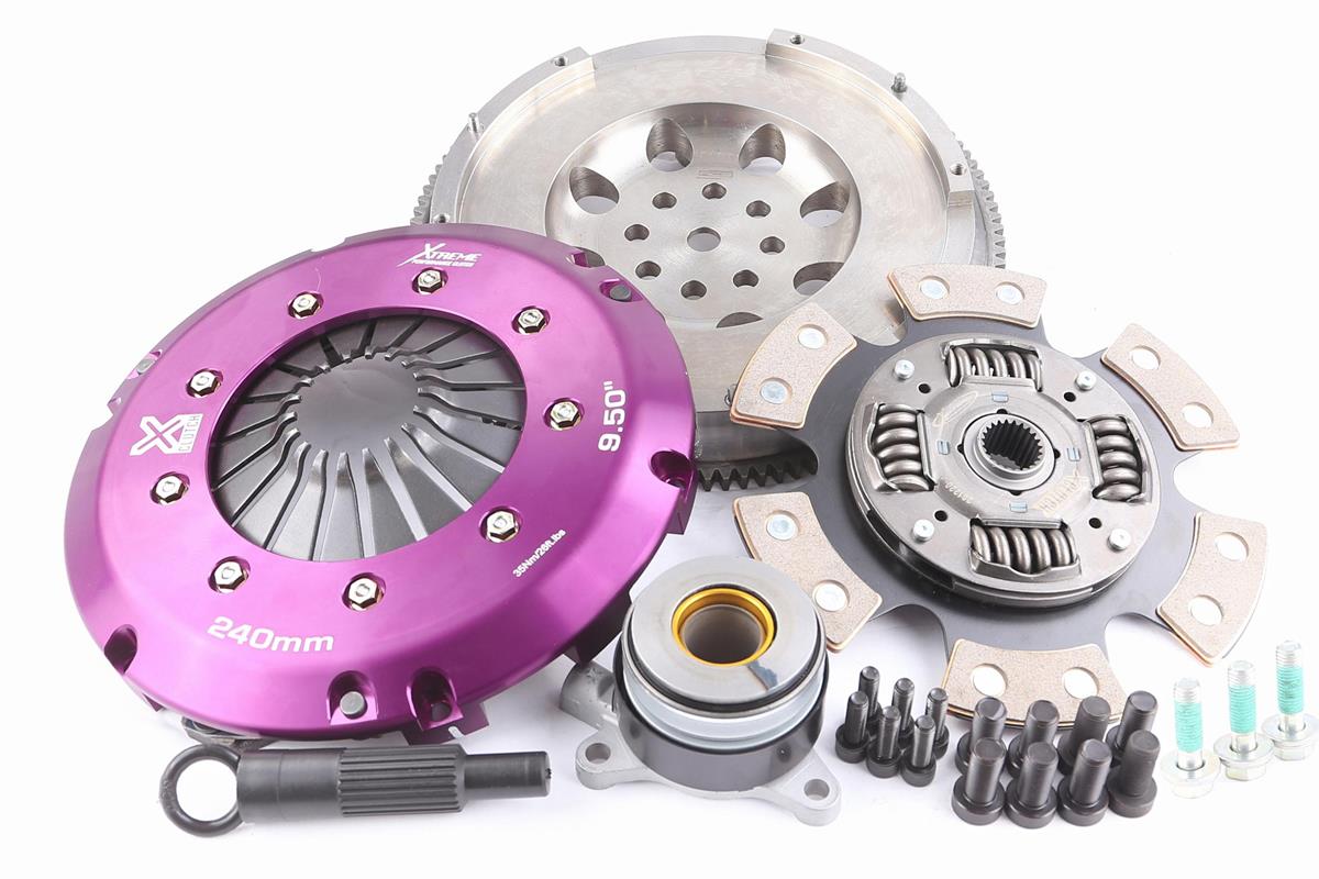 Clutch Kit - Xtreme Performance Race Sprung Ceramic Incl Flywheel & CSC 910Nm (35% inc.) - Toyota Yaris 1.6 GR 4WD (GXPA16) (20-20)
