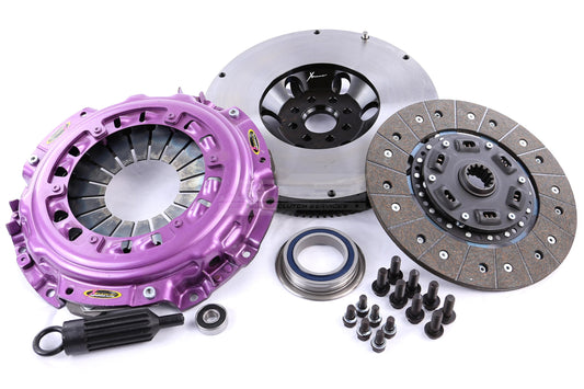 Clutch Kit - Xtreme Performance Heavy Duty Organic Incl Flywheel 610Nm 1300kg (30% inc) Conversion kit Dual-mass to solid flywheel - Toyota Supra 3.0 i Bi-Turbo (JZA80_) (02-93)