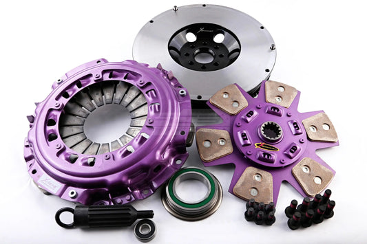 Clutch Kit - Xtreme Performance Heavy Duty Sprung Ceramic Incl Flywheel 966Nm 1300kg (30% inc) - Toyota Supra 3.0 i Bi-Turbo (JZA80_) (02-93)