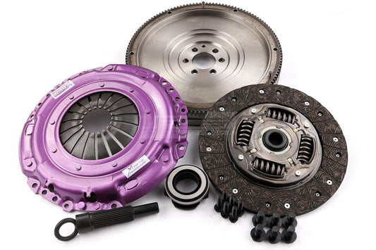 Clutch Kit - Xtreme Performance Heavy Duty Organic Incl Flywheel 350Nm 745kg (35% inc.) Conversion kit Dual-mass to solid flywheel - Volkswagen Golf Plus 1.6 TDI (09-13)