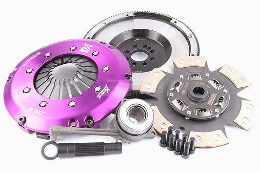 Clutch Kit - Xtreme Performance Race Sprung Ceramic Incl Flywheel & CSC 910Nm (8 bolts) - Volkswagen Golf Gen. VI (09-13)