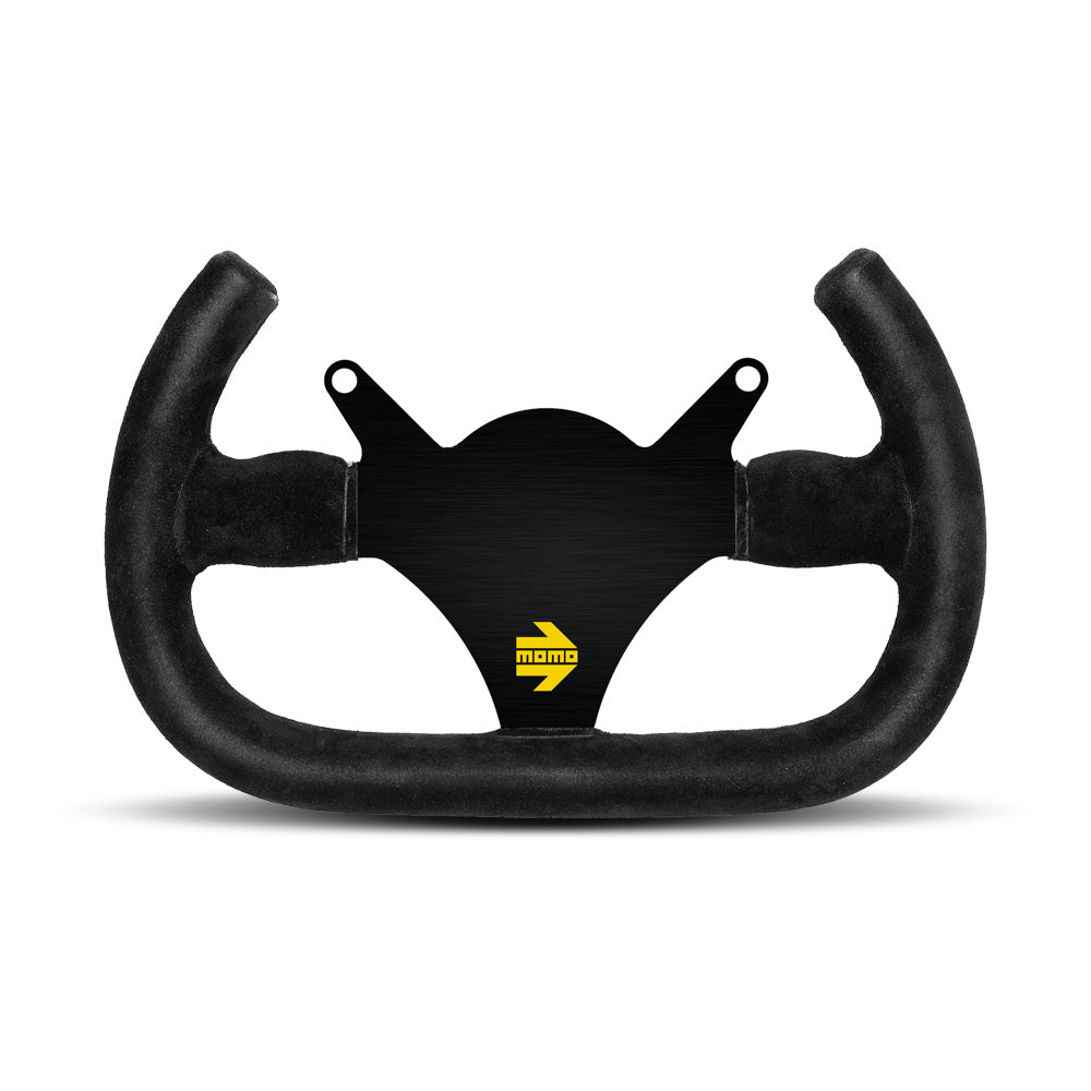 MOMO Mod.101 Steering Wheel - Black Suede 290mm