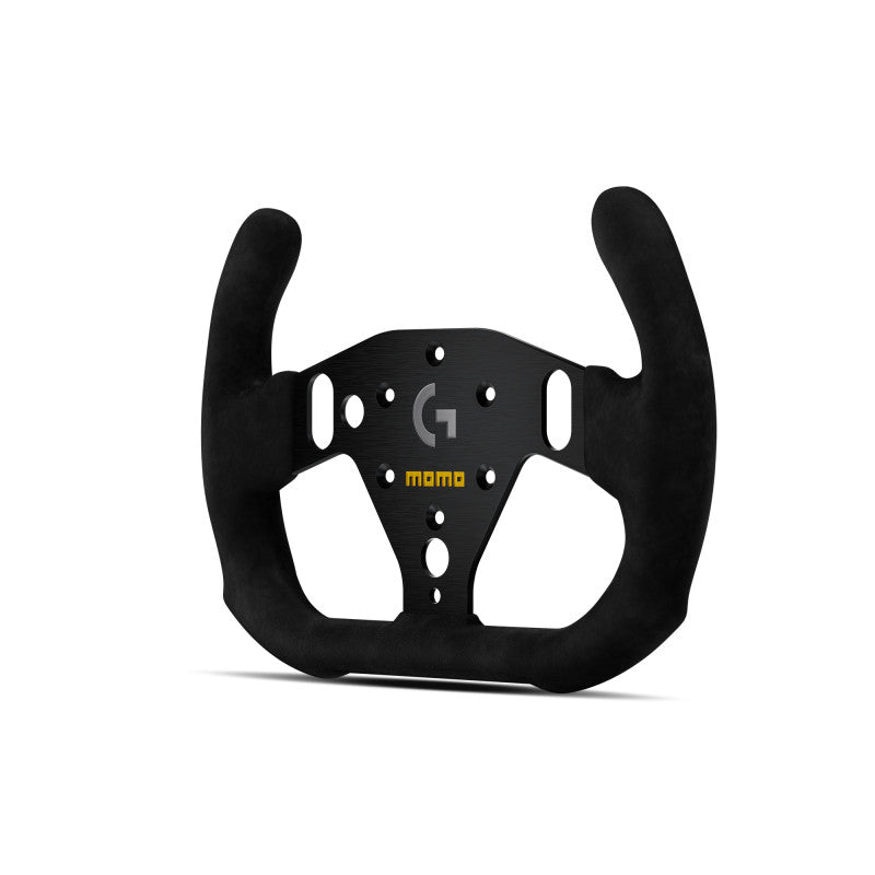 MOMO x Logitech GT-Racer 290 Sim Steering Wheel - Black Microfibre