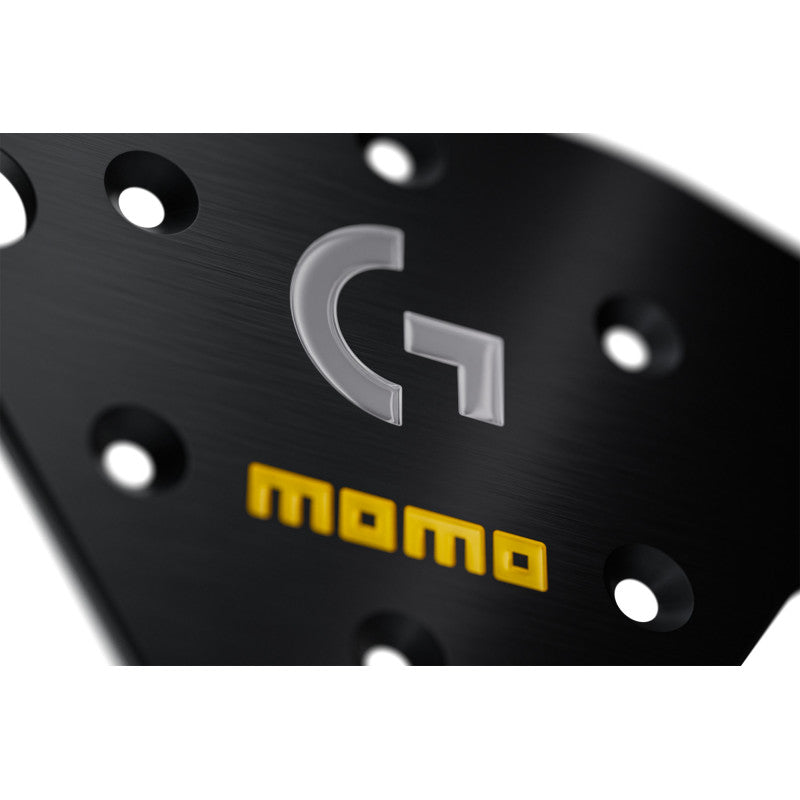 MOMO x Logitech GT-Racer 290 Sim Steering Wheel - Black Microfibre