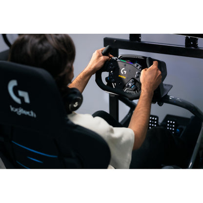 MOMO x Logitech GT-Racer 290 Sim Steering Wheel - Black Microfibre