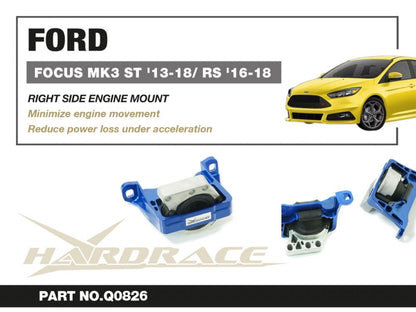 Hardrace Right Engine Mount for Ford Focus Mk3 ST & RS