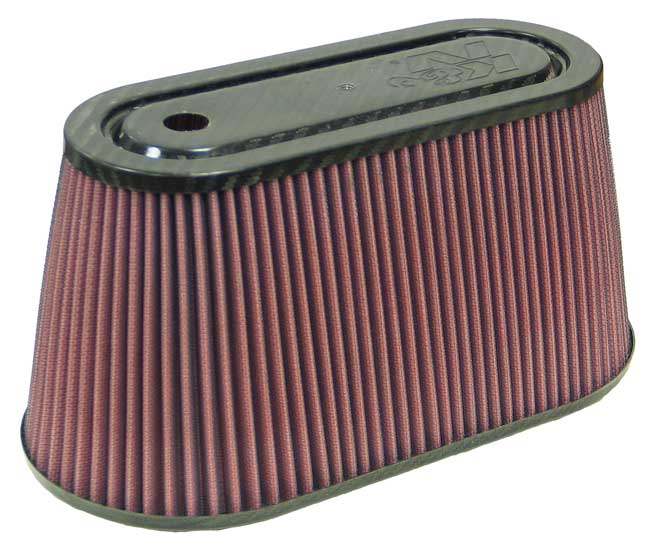 K&N Universal Air Filter - Carbon Fiber Top (RF-1038)