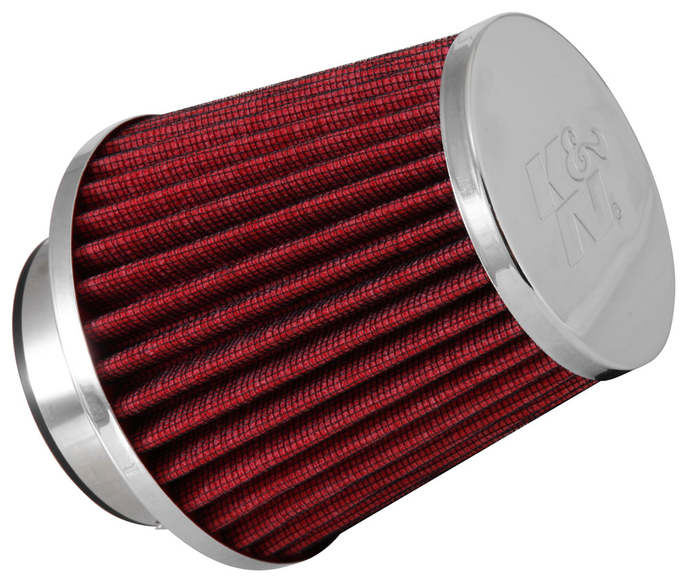 K&N Universal Clamp-On Air Filter Multi Lingual (RG-1003RD-L)