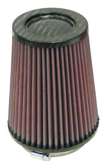 K&N Universal Air Filter - Carbon Fiber Top (RP-4980)