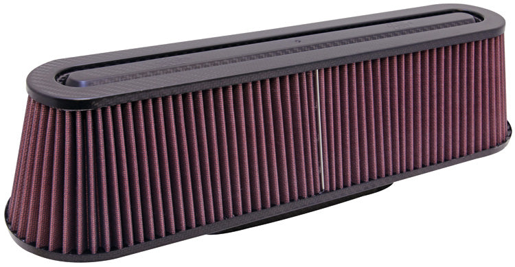 K&N Universal Air Filter - Carbon Fiber Top and Base (RP-5161)