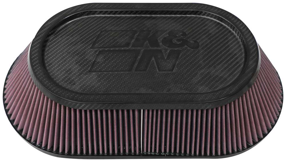 K&N Universal Air Filter - Carbon Fiber Top (RP-6103)