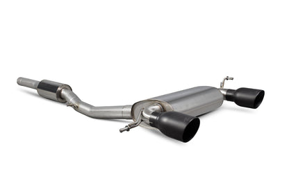 Scorpion Resonated Cat-Back Exhaust (Black Daytona) for Audi TT Mk1 Quattro (98-06)