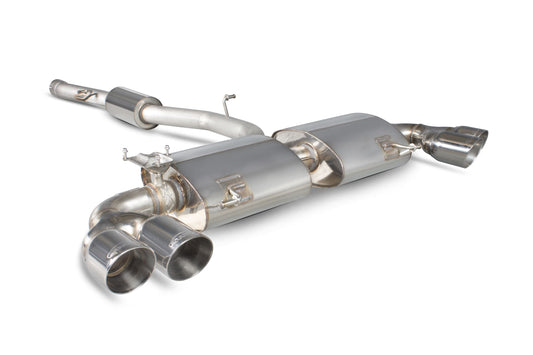Scorpion Resonated Cat-Back Valved Exhaust (Daytona) for Audi S1 8X (14-18)