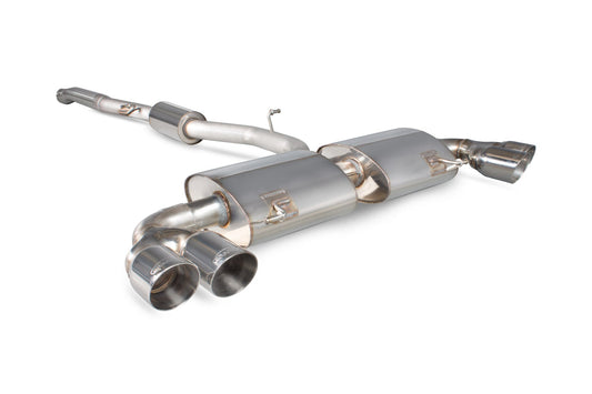 Scorpion Resonated Cat-Back Exhaust (Daytona) for Audi S1 8X (14-18)