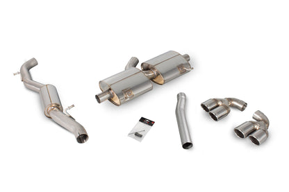 Scorpion Resonated Cat-Back Exhaust (Monaco) for Audi S1 8X (14-18)