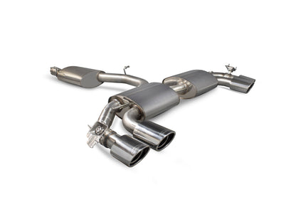 Scorpion Reasonated Cat-Back Valved Exhaust (EVO) for Audi TT S Mk3 Coupe (14-19)