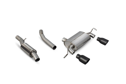 Scorpion Resonated Cat-Back Exhaust (Black Daytona) for Audi TT Mk1 Quattro Sport (99-06)