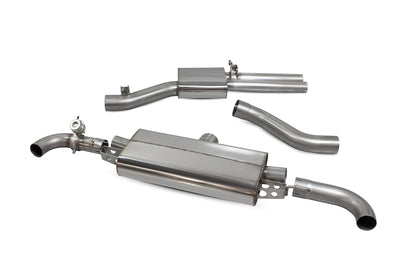Scorpion Resonated Cat-Back Valved Exhaust (OE Fitment) for Audi TT RS Mk2 (09-14)
