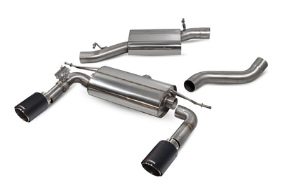 Scorpion Resonated Cat-Back Valved Exhaust (Ascari) for Audi TT Mk3 2.0 TFSI Quattro (14-19)