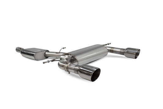 Scorpion Resonated Cat-Back Valved Exhaust (Daytona) for Audi TT Mk3 2.0 TFSI Quattro (14-19)