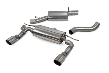Scorpion Resonated Cat-Back Valved Exhaust (Daytona) for Audi TT Mk3 2.0 TFSI Quattro (14-19)
