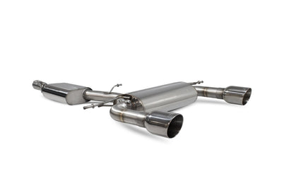 Scorpion Resonated Cat-Back Exhaust (Daytona) for Audi TT Mk3 2.0 TFSI Quattro (14-19)