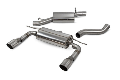 Scorpion Resonated Cat-Back Exhaust (Daytona) for Audi TT Mk3 2.0 TFSI Quattro (14-19)