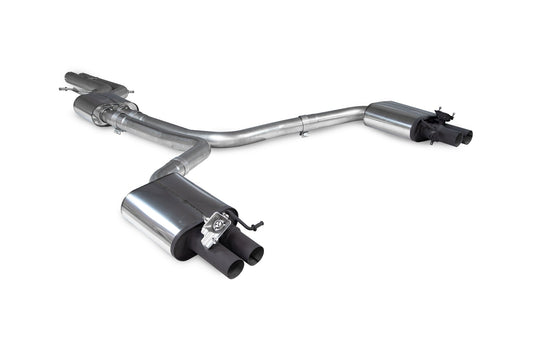 Scorpion Resonated Half Exhaust (OE Fitment) for Audi RS6 / RS7 C7 (13-18)