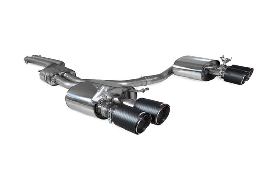 Scorpion Resonated Half Exhaust (Ascari) for Audi S4 B9 (17-19)