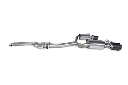 Scorpion Resonated Half Exhaust (Ascari) for Audi S4 B9 (17-19)