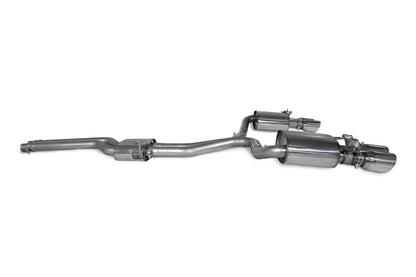 Scorpion Resonated Half Exhaust (Daytona) for Audi S4 B9 (17-19)