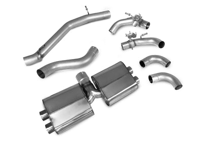 Scorpion Resonated Cat/GPF-Back Valved Exhaust (Daytona) for Audi S3 8Y Sportback (20-25)