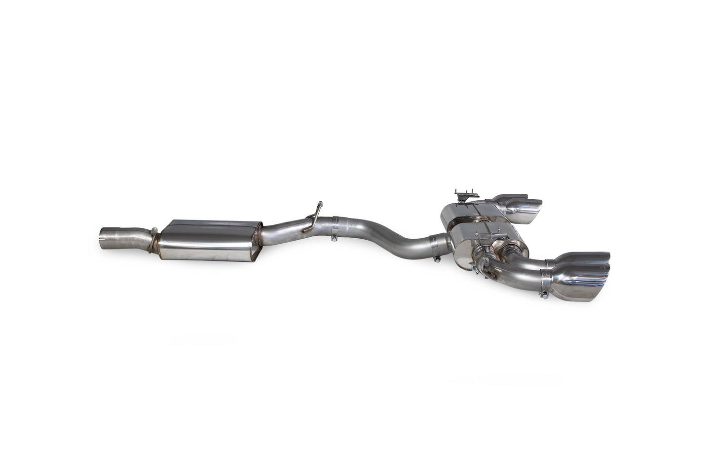 Scorpion Resonated Cat/GPF-Back Valved Exhaust (Daytona) for Audi S3 8Y Sportback (20-25)