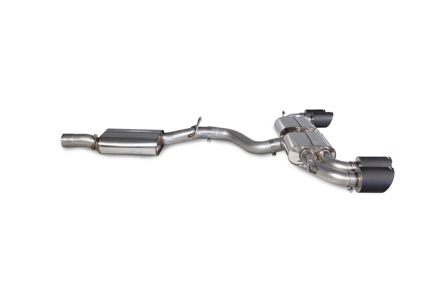 Scorpion Resonated Cat/GPF-Back Exhaust (Ascari) for Audi S3 8Y Sportback (20-25)