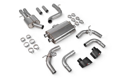 Scorpion Resonated Cat-Back Valved Exhaust (Ascari EVO) for Audi RS3 8V Pre-Facelift (15-17)