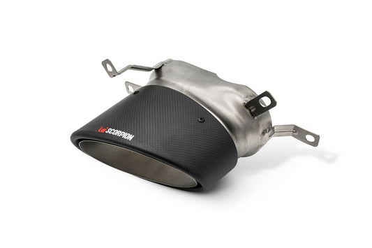 Scorpion Carbon Fibre Ascari RS Exhaust Trims for Audi RS3 8Y Saloon (21-25)