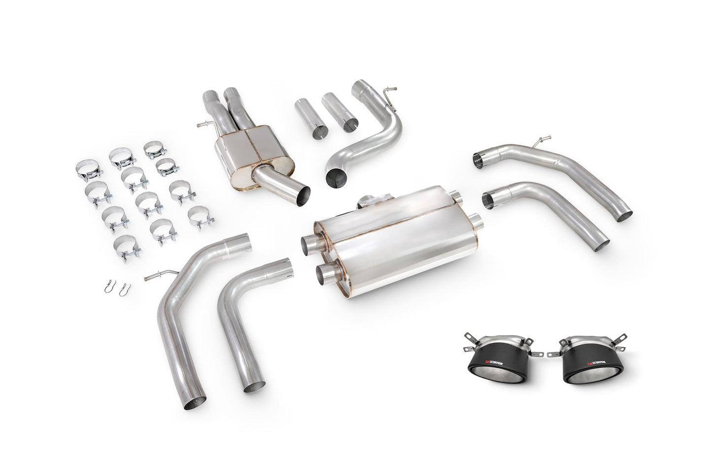 Scorpion ResonatedCat/ GPF-Back Exhaust (Ascari RS) for Audi RS3 8Y Saloon (21-25)
