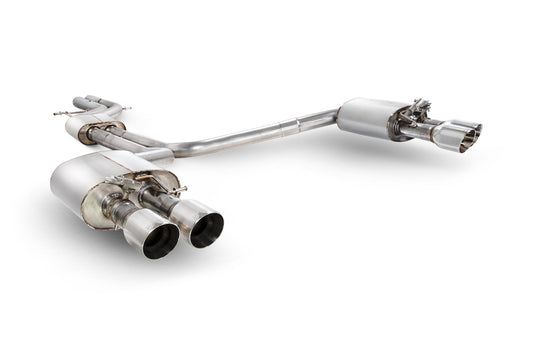 Scorpion Resonated Half Valved Exhaust (Daytona) for Audi S6/S7 C7 (12-18)