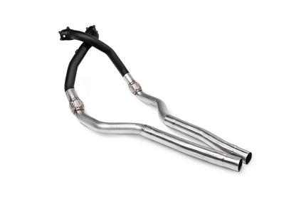 Scorpion Decat Exhaust Downpipes with Large Bore Front Pipes for Audi S6 / RS6 C7 (12-18)